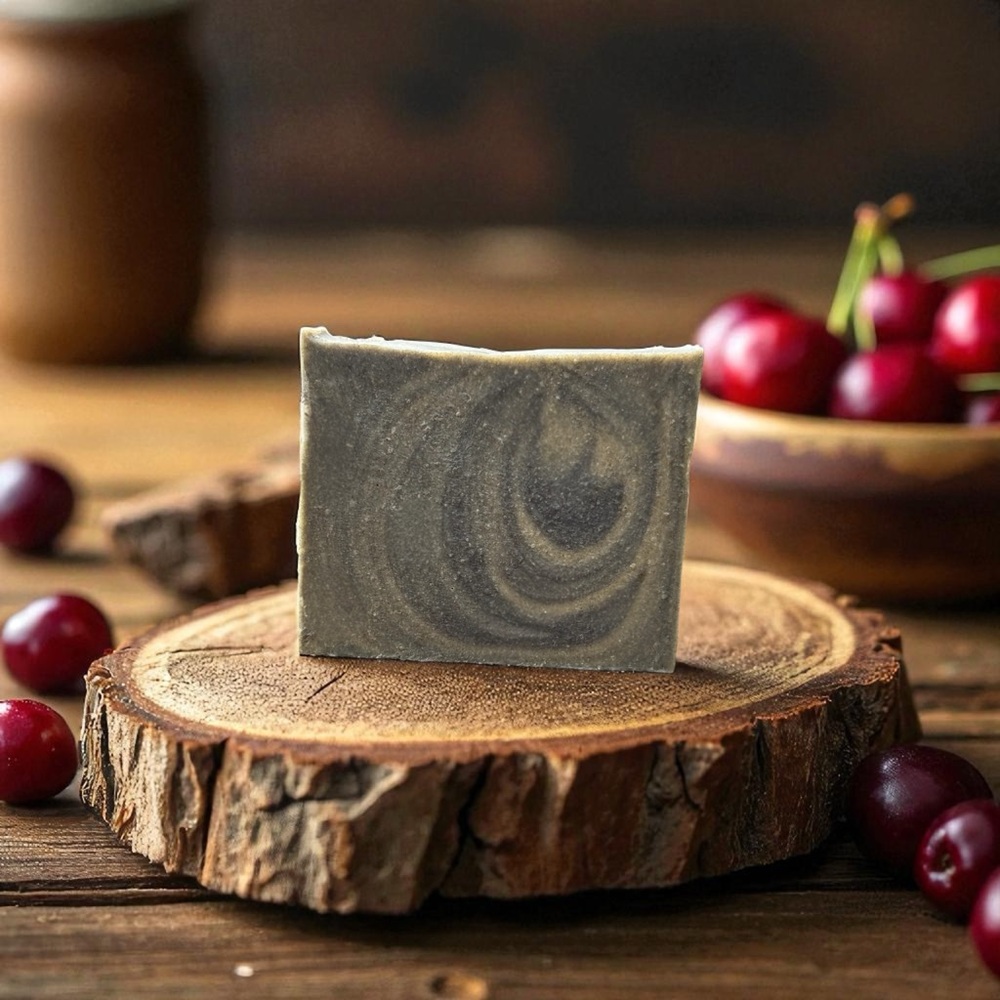 Handcrafted Goat’s Milk Soap in Lost Cherry